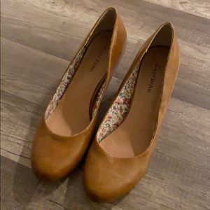 Brown Low Heel Size 10